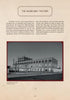 A sepia photo of Glendale’s historic Sugar Beet Factory is framed on a textured beige page in Arizona’s Back Roads by Schiffer Publishing, Ltd., evoking ghost towns with its atmospheric image and printed history above and beside the photo.