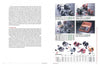 Two pages from Small Ambassadeurs by Schiffer Publishing, Ltd. show text on the left and images of fishing reels with model numbers and specs on the right. A wooden display box with reels is also featured among the product photos.