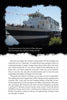 A white and blue riverboat named Spirit of Ethan Allen is docked by a pier, with people on deck. Below, text links the boat to Champ, a legendary lake cryptid featured in Schiffer Publishing’s New England's Scariest Stories and Urban Legends.