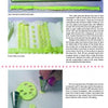 A page from "Cakes For All Occasions" by Schiffer Publishing, Ltd. shows how to create fondant lace and buttons using molds, cutters, and piping tips on light green fondant—ideal for stylish cake decorating.