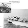 A striking black-and-white photo from *American PT Boats in World War II Volume Two* by Schiffer Publishing, Ltd. shows a PT boat racing across the water with an inset of a boat being lifted by crane—capturing classic WWII naval history.