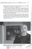 A grayscale photo shows gray-bearded Greg Stonier, a factory printer, indoors by a plant and window. Above, a page from Schiffer Publishing, Ltd.'s "Cincinnati Ghosts" notes his passion for ghost hunting in Cincinnati.