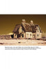 A weathered house stands alone in a grassy Irish landscape beneath a sepia sky, echoing haunted scenes from "Ireland's Ghosts, Legends, and Lore" by Schiffer Publishing, Ltd.