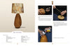 Schiffer Publishing, Ltd.'s "Gourd Lights" is a DIY guide for making a leaf-patterned gourd lamp, with a materials list and step-by-step instructions—drilling the gourd, adding the cord, securing parts, and stabilizing the base.