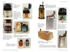 The Handbook of Vintage Cigarette Lighters by Schiffer Publishing, Ltd. showcases diverse lighter designs with images and descriptions, offering collectors a unique guide to styles, shapes, and materials across two illustrated pages.