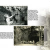 Schiffer Publishing, Ltd.'s "Route 66" collage showcases three black-and-white images—cave formations, a cave entrance, and a forest with a hanging sign—spotlighting Route 66 history, artist Leslie Dill’s impact, and vintage Ozarks postcards.