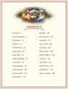 A contents page for It Must Be Art by Schiffer Publishing, Ltd. features a colorful, 1960s psychedelic-inspired logo at the top, two-column chapter listings under "Contents," and an off-white background with a subtle border.