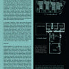 A vintage magazine page from "Modern Tract Homes of Los Angeles" by Schiffer Publishing, Ltd. showcases Eichler home floor plans, labeled rooms, and postwar design history on a dark teal background.