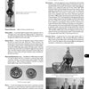A textbook page from "The Encyclopedia of Glass" by Schiffer Publishing, Ltd. features black-and-white photos of antique pharmacy bottles and jars, with text defining types and uses of historical glassware.
