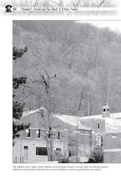 At the United States Military Academy, a building rises amid trees—setting for ghostly tales explored in "Fright to the Point: Ghosts of West Point" by Schiffer Publishing, Ltd., where haunted legends linger across generations.