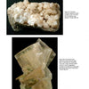 Top: Explore colorless to pale brown diopside clusters on matrix and greenish diopside crystals in "Collector's Guide to the Pyroxene Group" by Schiffer Publishing, Ltd.—an essential for every mineral collector.