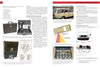 A two-page spread from The Secret History of STASI Spy Cameras by Schiffer Publishing, Ltd. features diagrams, photos of spy gear and bugged cars, subminiature cameras, plus technical illustrations, each with descriptive text.