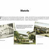 Greetings From Pasadena by Schiffer Publishing, Ltd. features a collage of vintage Pasadena postcards and historic hotel photos, plus text about landmarks like the Maryland Hotel, local architecture, and WWII history.