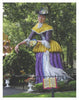 A statue of a woman holding a plate of food stands at Story Book Land, featured in "The Story of Story Book Land" from Schiffer Publishing, Ltd., celebrating the cherished amusement park near Atlantic City.