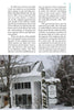 A page from Schiffer Publishing, Ltd.'s Haunted Vermont features text on Dorset Inn’s history and a vertical photo of the snow-covered inn—surrounded by trees and bearing a sign: The Dorset Inn Est. 1796—which is rumored to be haunted.