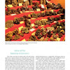 Photo of Galena mineral specimens on red display with info cards, featured in "Mineral Treasures of the Ozarks" by Schiffer Publishing, Ltd., illustrating Galena’s electronic uses and importance among Ozarks minerals.