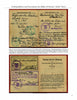Two aged, yellowed documents with handwritten German text, stamps, and signatures. Both pages may relate to SS-Brigadeführer und Generalmajor der Waffen-SS Theodor Teddy Wisch, as detailed by Schiffer Publishing, Ltd.