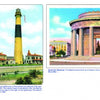 Discover "New Jersey's Southern Shore" by Schiffer Publishing, Ltd.—vintage postcards featuring Absecon Lighthouse and the World War I Memorial. Perfect for postcard collectors and fans of beach communities.