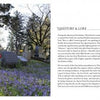 Hudson Valley Reflections by Schiffer Publishing, Ltd. features a tranquil cemetery in New York’s Hudson River Valley with tombstones among colorful wildflowers beneath green trees. A close-up of an old inscribed gravestone appears on the right.