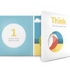 Think Circles! by Schiffer Publishing, Ltd. is an open interactive book for preschoolers featuring colorful illustrations. Left page: 1 Colorful Circle—what can it be? Lift the flap to reveal a beach ball!.