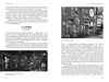 A black and white book spread from Schiffer Publishing, Ltd.'s "Kentucky Haunts" features text on Louisville restaurants, with photos of a cozy interior and a mural-covered exterior—some said to be among Kentucky's most haunted spots.