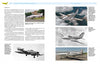 A magazine spread by Schiffer Publishing, Ltd. spotlights the Twin Cessna with text and five photos—two on the ground, three in flight—highlighting different angles and liveries, plus captions and general aviation details for a complete layout.
