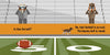 In Schiffer Publishing, Ltd.'s toddler mystery book "The Missing Bouncy Ball," Fox and Goat, in coats and hats, spot an oval football on a field. “Is that the ball?” “No, the bouncy ball is round!” A delightful search for little readers.