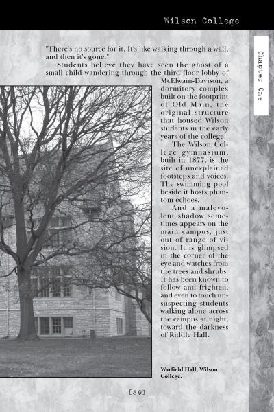 A tree stands before a building in Pennsylvania, echoing the haunted legends of Franklin County as revealed in “Franklin County Ghosts” by Schiffer Publishing, Ltd.