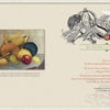 The Graphic Vegetable by Schiffer Publishing, Ltd. showcases vintage seed packet art, classic still-life produce paintings, and decorative text on art, history, and vegetarians, all in an elegant layout.