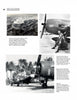 A page from "Night Cats and Corsairs" by Schiffer Publishing, Ltd. shows three black-and-white WWII photos: an airfield aerial view, a pilot by a Grumman F6F Hellcat, and another in a Vought F4U Corsair among palm trees, each with captions.