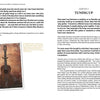 A book spread from "Paul Yandell, Second to the Best" (Schiffer Publishing, Ltd.) shows a sepia photo of Chet Atkins’s acoustic guitar on the left page and the title "Chapter 2: Tuning Up" atop text on the right.