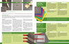 A catalog page from Schiffer Publishing, Ltd.’s "Home Woodworker Series: Home Workshop Setup—the Complete Guide" shows flooring mat images, textures, color samples, and a features chart—perfect for your woodworking or home workshop.