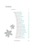 The Muse in You by Schiffer Publishing, Ltd. features a table of contents listing chapters 1–18 with thoughtful titles. Blue page numbers and gray flower illustrations create a calming, inviting creativity guidebook for navigating life transitions.