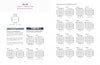 A two-page guide from Schiffer Publishing, Ltd.'s Andean Sling Braids shows how to bead a lizard design: materials and first steps on the left page; step-by-step diagrams with arrows and numbers for weaving on the right.