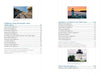 The table of contents of *Lighthouses and Coastal Attractions of Northern New England* (Schiffer Publishing, Ltd.) features sections on New England lighthouses, two photos, and chapters by Kennebec River, Lower Mid-Coast, and inland with page numbers.