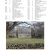 A historic stone house with a gray roof stands behind leafless trees, grass, and a low wall. Schiffer Publishing, Ltd.'s "Connecticut by Bicycle" is perfect for discovering scenic Connecticut bike routes in this peaceful, overcast setting.