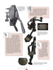 A catalog page displays four vintage Advertising Openers by Schiffer Publishing, Ltd., each shown with a close-up of its engraved label and text boxes detailing their patents and historical background.