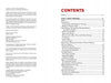 The Guide to Knife & Ax Throwing by Schiffer Publishing, Ltd. includes a table of contents with sections on safety, preparations, basic throws, knife and ax types, and different throwing techniques, each listed with page numbers.
