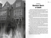 A black-and-white photo of Glensheen Mansion with ghostly flames illustrates the start of Chapter 3, "Glensheen Ghosts of Duluth," in Campfire Tales Great Lakes by Schiffer Publishing, Ltd., recalling classic Great Lakes ghost stories.