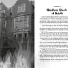 A black-and-white photo of Glensheen Mansion with ghostly flames illustrates the start of Chapter 3, "Glensheen Ghosts of Duluth," in Campfire Tales Great Lakes by Schiffer Publishing, Ltd., recalling classic Great Lakes ghost stories.