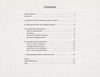 The table of contents for "Frances L. Goodrich's Coverlet and Counterpane Drafts" by Schiffer Publishing lists sections like Acknowledgements, Introduction, Appalachian weaving drafts, Glossary, Bibliography, and Index on a lined background.