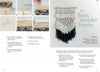 Welcome to Weaving by Schiffer Publishing, Ltd. offers a step-by-step photo guide with hands-on loom techniques, colorful yarns, finished wall hangings with fringe, beginner projects, clear instructions, and a materials list.
