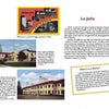 Explore "Snapshots of San Diego" by Schiffer Publishing, Ltd.—a page with vintage La Jolla postcards, historic buildings, a brief history of La Jolla, name origin facts, and classic La Jolla Cove views for travel enthusiasts.