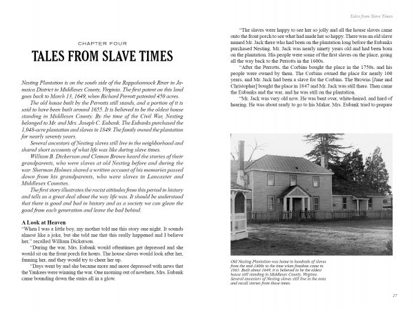 A black and white image shows a historic two-story wooden house with chimney and porch, surrounded by leafless trees. Featured in "Soldiers At The Doorstep" by Schiffer Publishing, Ltd., it’s a rare Civil War-era survivor from Virginia.