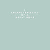 Light blue background with centered white text: Anatomy of a Great Home by Schiffer Publishing, Ltd., inspired by sustainable home design and award-winning American architectural homes.