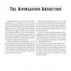 A page from More New England Graveside Tales by Schiffer Publishing, Ltd. features two columns of text about the 1967 UFO abduction of Betty Andreasson, its aftermath, investigations, and its place in New England hauntings and UFO lore.
