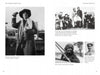 A collage of black-and-white photos from "Harriet Quimby" by Schiffer Publishing, Ltd. showcases the aviator smiling in flight gear, with fellow pilots, and seated in an aircraft, capturing her pioneering role in women's aviation.