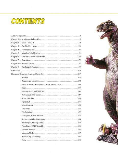 aurora model kits content