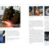 A two-page spread from Schiffer Publishing, Ltd.’s The Book of Forging displays text and photos of metal forging, techniques, workers shaping hot metal, machines pressing metal, and close-ups of heated pieces—ideal for forging beginners.