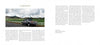 A pickup truck drives along a rural road with green fields and distant hills, evoking the peaceful charm of "Back Roads of Southern California" by Schiffer Publishing, Ltd. under a partly cloudy sky.
